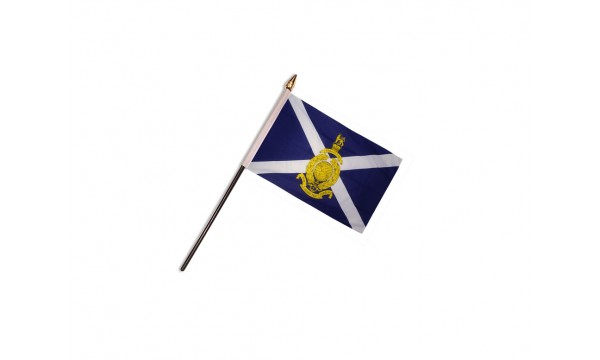 Royal Marines Reserve Scotland Hand Flags